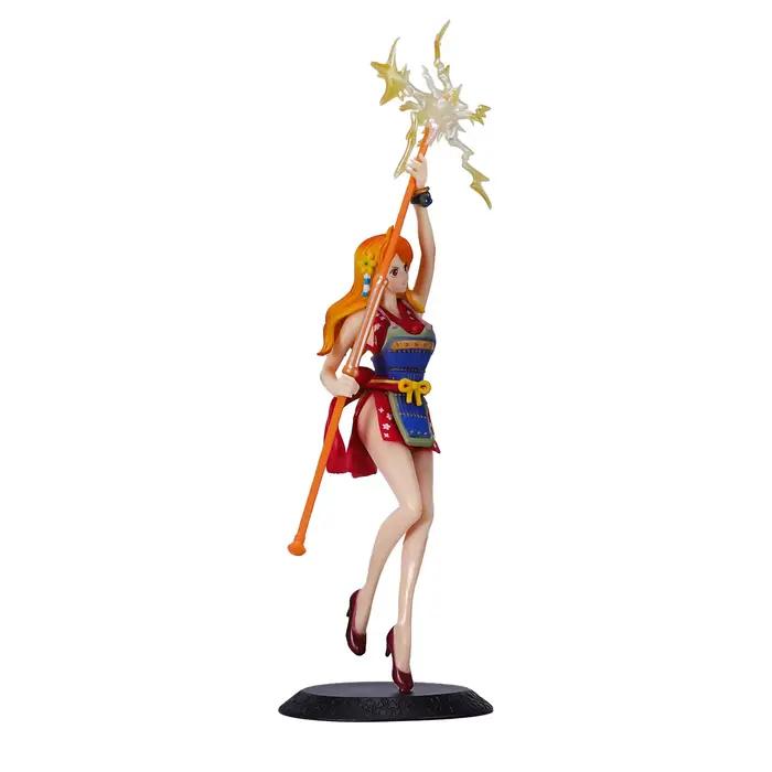 Figurine Nami, One Piece, Figurine d'anime, Marchandises d'anime, Cadeau d'anime pour l'anniversaire des amis, Statue de personnage d'anime, Décoration de bureau, Figurine de collection, Cadeau de fêt