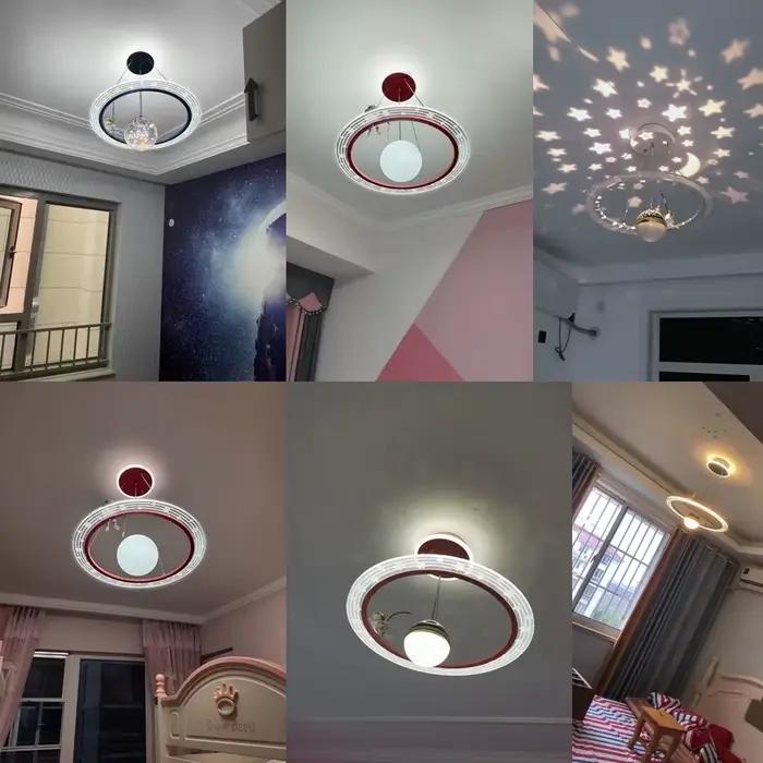 Nordique moderne LED lustre suspension lampe pour chambre salle à manger salon Loft vestiaire plafond monté maison décoration cr
