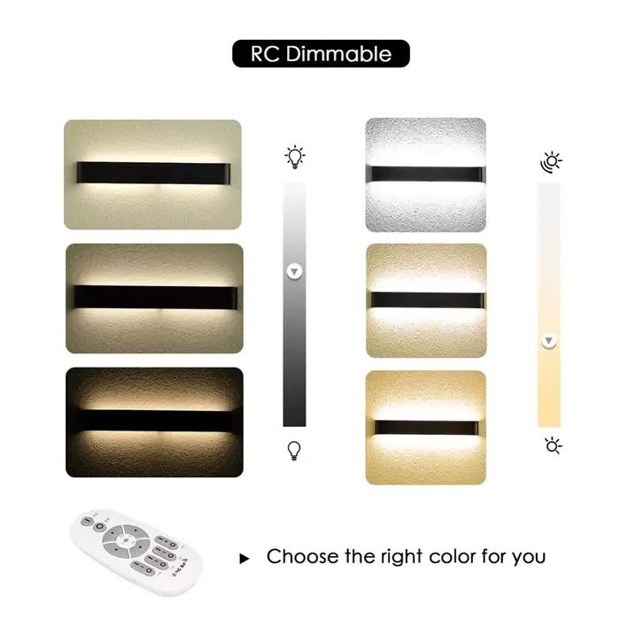 Dimmable mur LED applique lumière décor