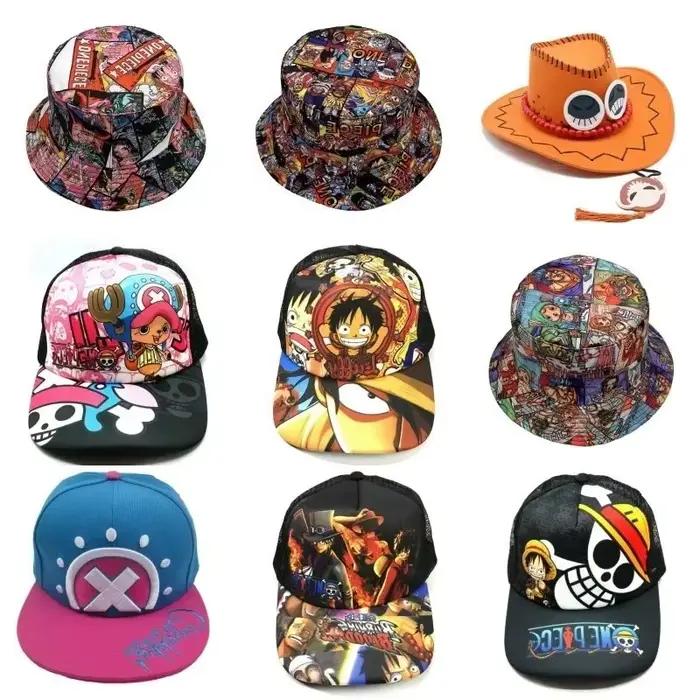 Anime une pièce Luffy Trafalgar Law chapeau Cosplay Luffy Law chapeau adulte unisexe casquette dessin animé Costume Luffy chapeau de paille accessoires