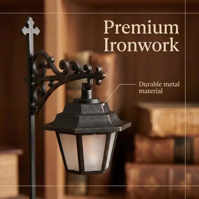 Lampe de chevet en fer forgé