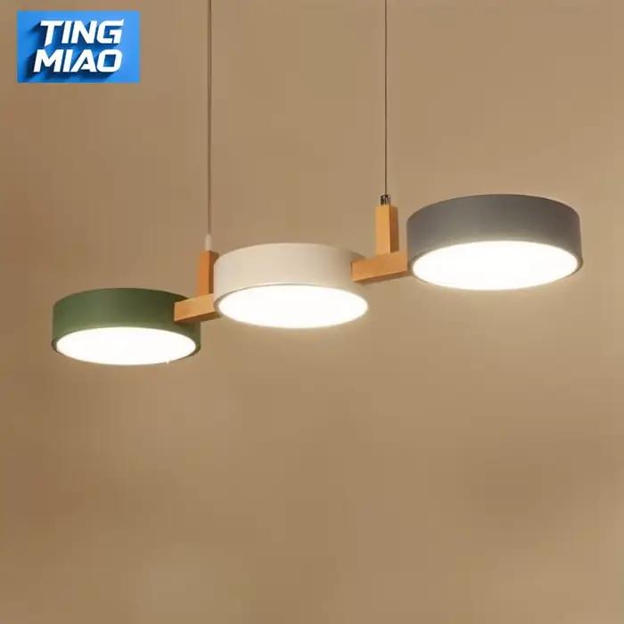 Lampes suspendues LED nordiques pour île cuisine salle à manger