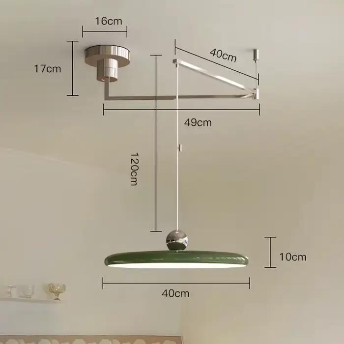 Lampe à bascule française Chrome Dissubdivision
