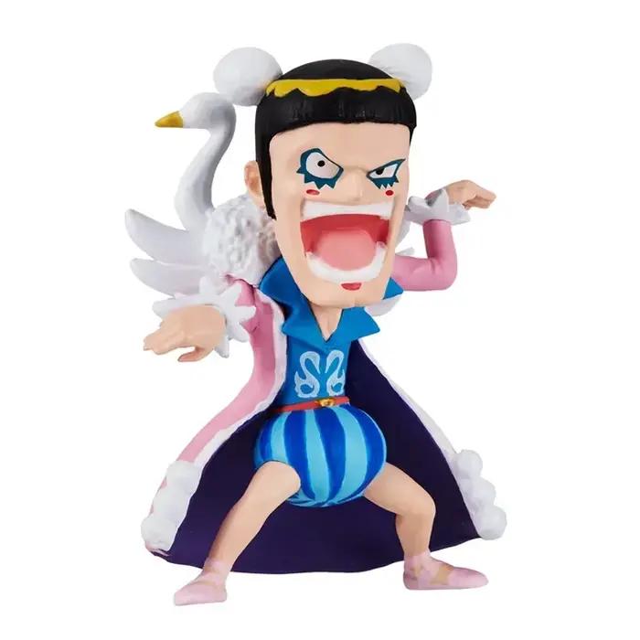 Bandai Original Gashapon une pièce Onepi No Mi 09 Nico Robin Rob Lucci Bon argile Anime figurines jouets cadeaux