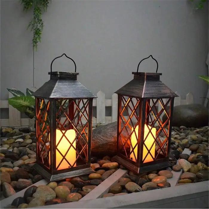 Lampe suspendue à énergie solaire