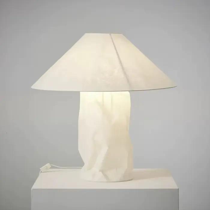 Lampe de table en papier Lampampe Wabi Sabi
