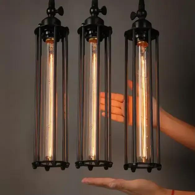 Lampes suspendues rétro pour loft