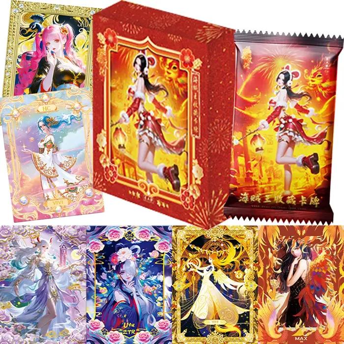 Cartes de collection One Piece : Anime d'aventure classique, IP populaire et tendance, Art visuel exquis, Cartes à charme unique pour filles, Cadeau amusant