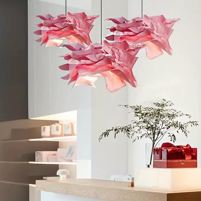 Abat-jour en papier nuage