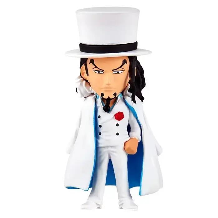 Bandai Original Gashapon une pièce Onepi No Mi 09 Nico Robin Rob Lucci Bon argile Anime figurines jouets cadeaux