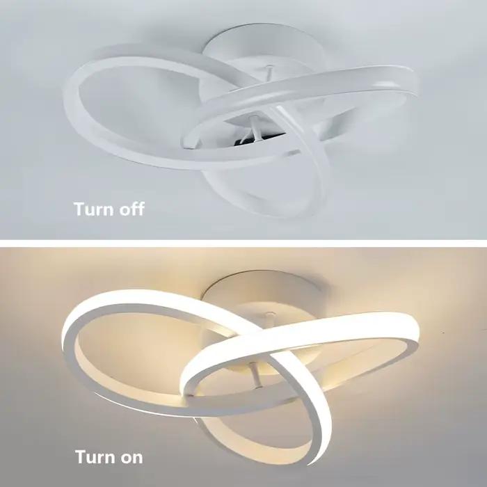 Lustre LED domestique trois couleurs