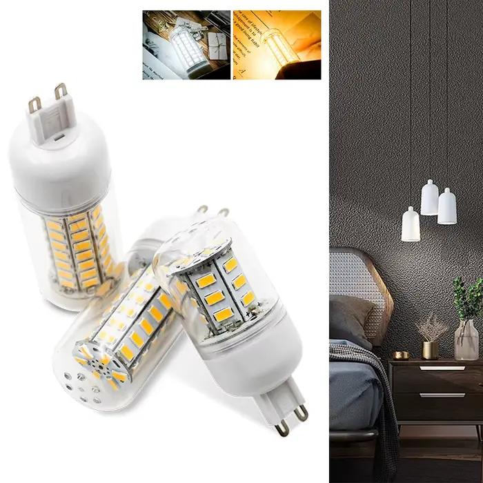 G9 lampe à LED 220 V ampoule maïs 24 36 48 LED s SMD 5730