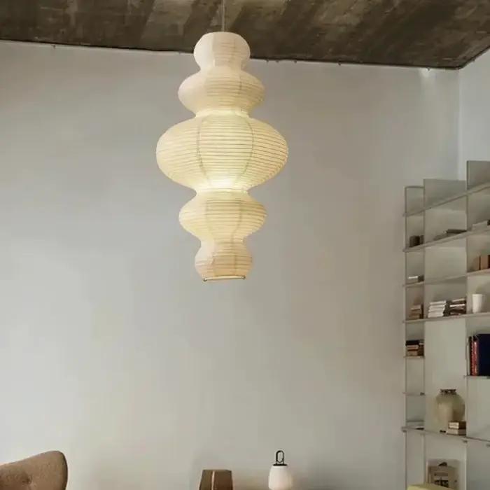 Lampe suspendue en papier de riz Akari