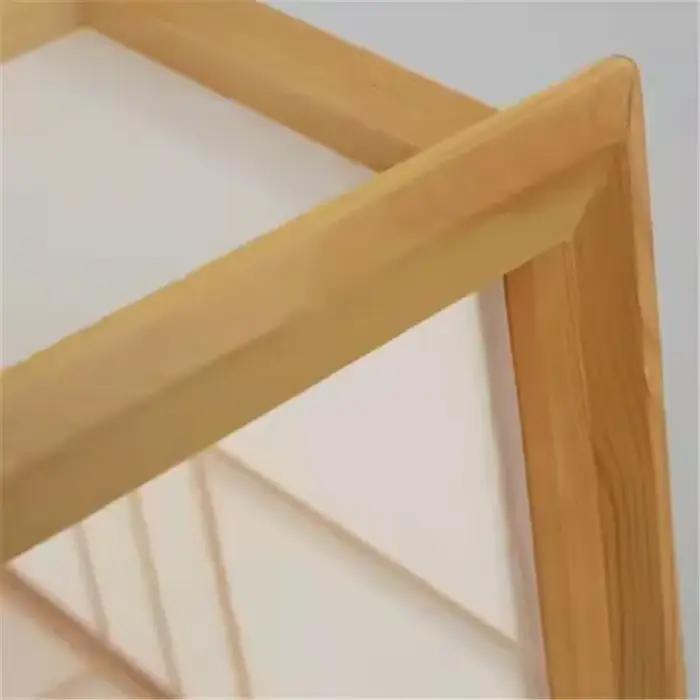 Lampes suspendues en bois de style japonais