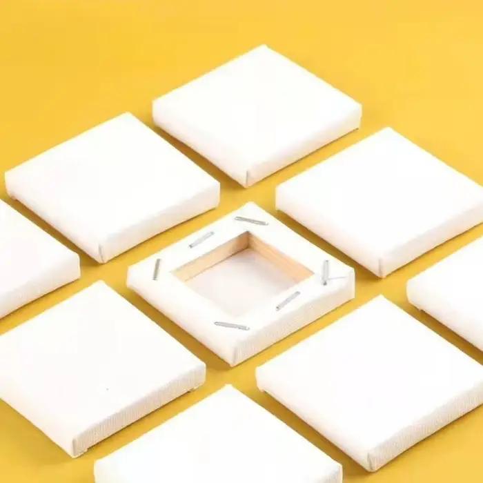 25 mini planches à dessin carrées, planches à dessin à l'huile et à l'aquarelle de haute qualité, adaptées aux débutants et aux artistes