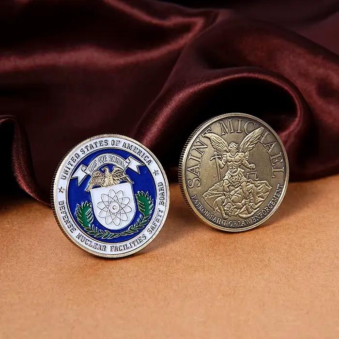 Collection de pièces commémoratives militaires américaines, pièces de monnaie souvenirs