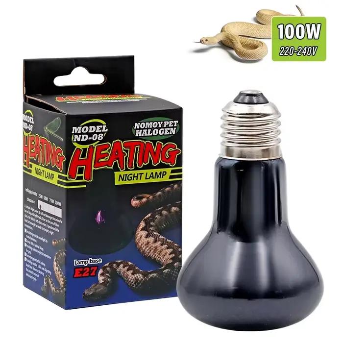 Lampe chauffante pour animaux de compagnie Reptile serpent chaleur veilleuse amphibienne serpent lam