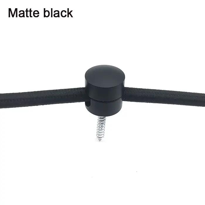 Crochet de câble de suspension, crochet de câble en aluminium pour lustre, plafonniers suspendus, lu