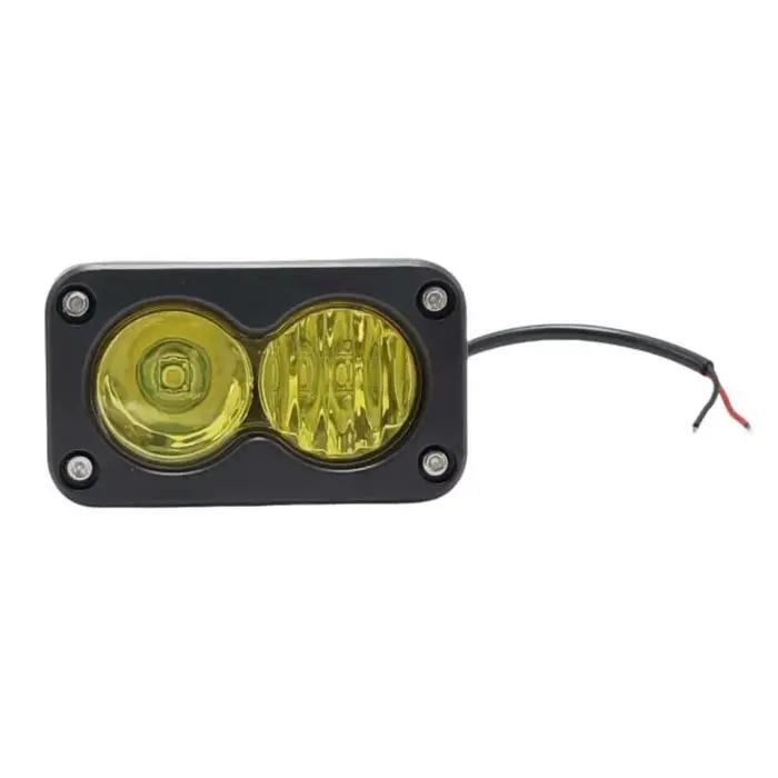 Lampe de travail LED 20W, faisceau combiné, lampe de conduite étanche pour voiture, moto, vélo élect