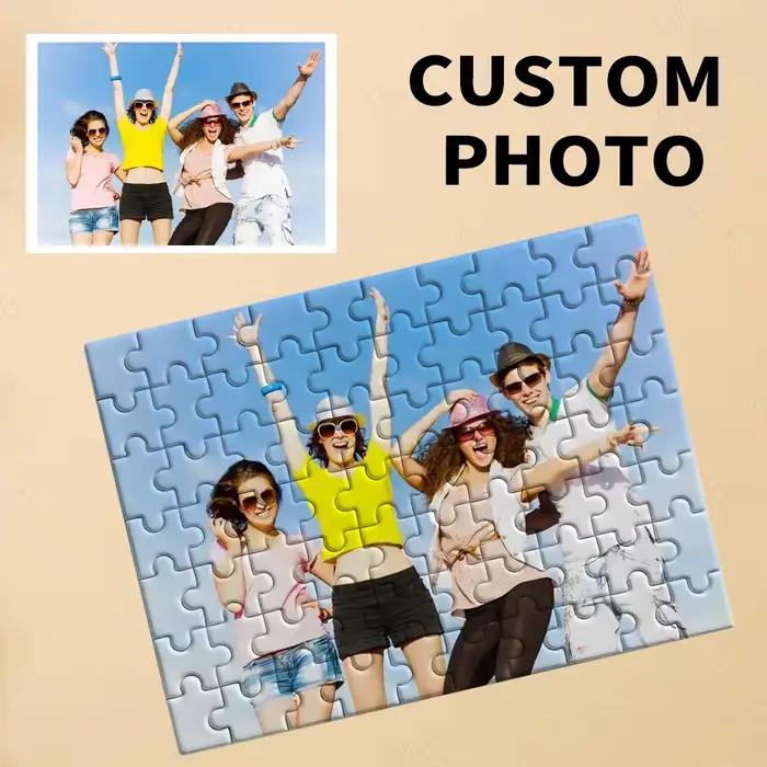 Puzzle photo personnalisé - Image personnalisée à réaliser en puzzle 500/1000/1200/2000 pièces, puzz