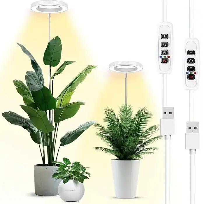 Lampes de culture pour plantes d'intérieur - Lampe LED à spectre complet pour plantes d'intérieur, i