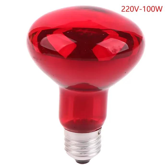Ampoule de physiothérapie infrarouge 100W 150W, thérapie chauffante, lampe rouge pour le corps, les