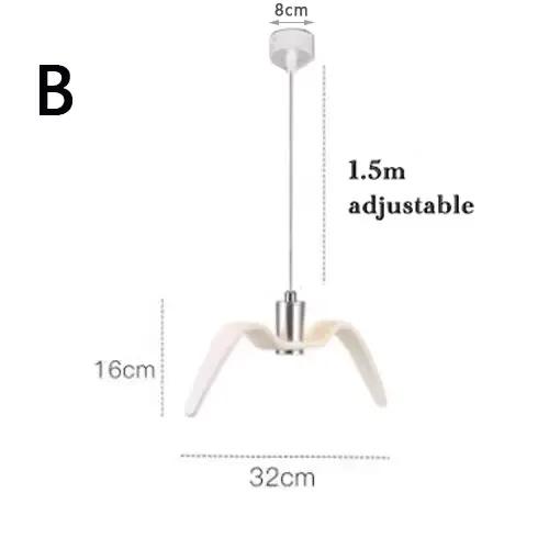 2025 lampe à suspension moderne mouette Design Led lustres créatifs pour Bar/cuisine oiseaux lustre