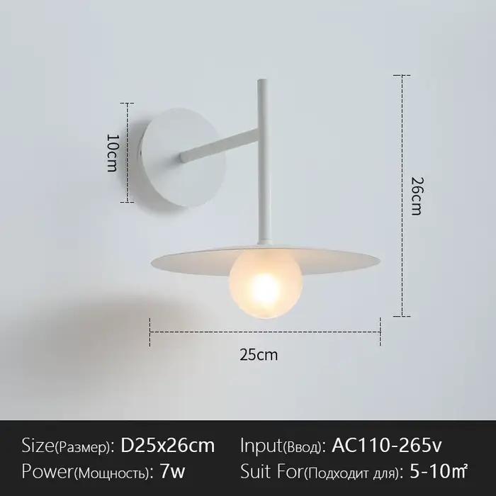 Menvix-Applique Murale LED au Design Nordique Moderne, Luminaire Décoratif d'Nik, Idéal pour un Salo