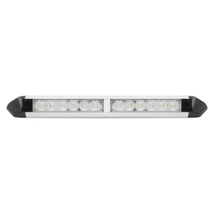 RV Camper LED auvent lumière 12LED Camping en plein air barre lumineuse caravane lampes extérieures