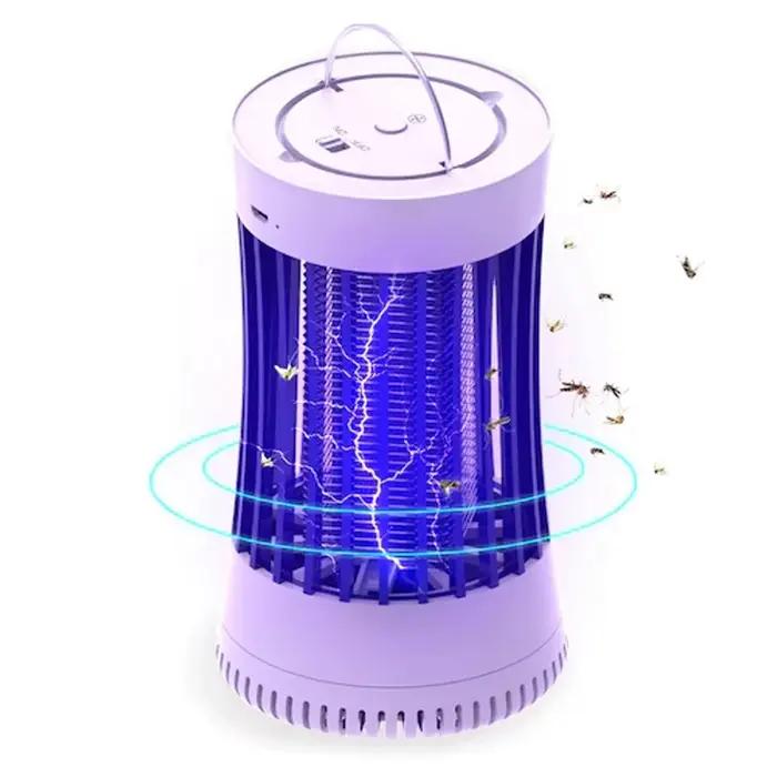 Lampe électrique anti-moustiques USB, répulsif UV pour les mouches, piège à insectes d'extérieur, in