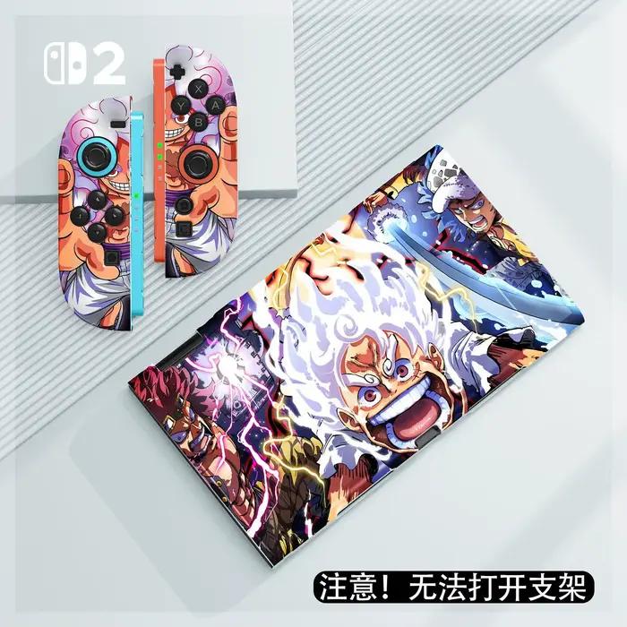 Étui de protection Anime One Piece Luffy pour Switch2, coque de console de jeu Anime, Joy-Con anti-c