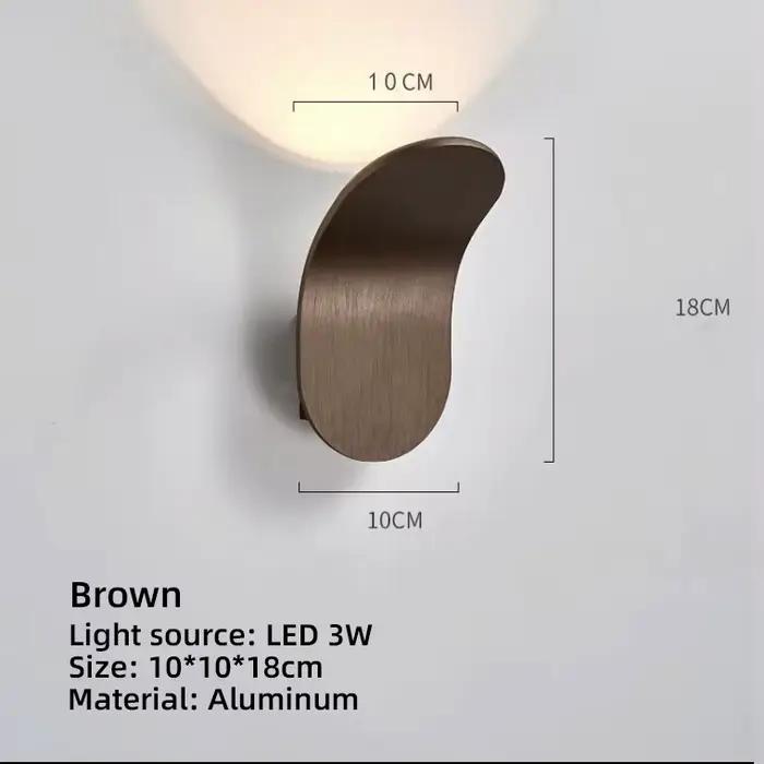 Lampes murales LED modernes pour salon TV fond lampe de chevet nordique salle de bain couloir balcon