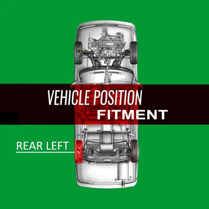 Ressort pneumatique de suspension arrière, Mercedes-Benz W164, W166, X164, X166, W292, C292, ML, GL,