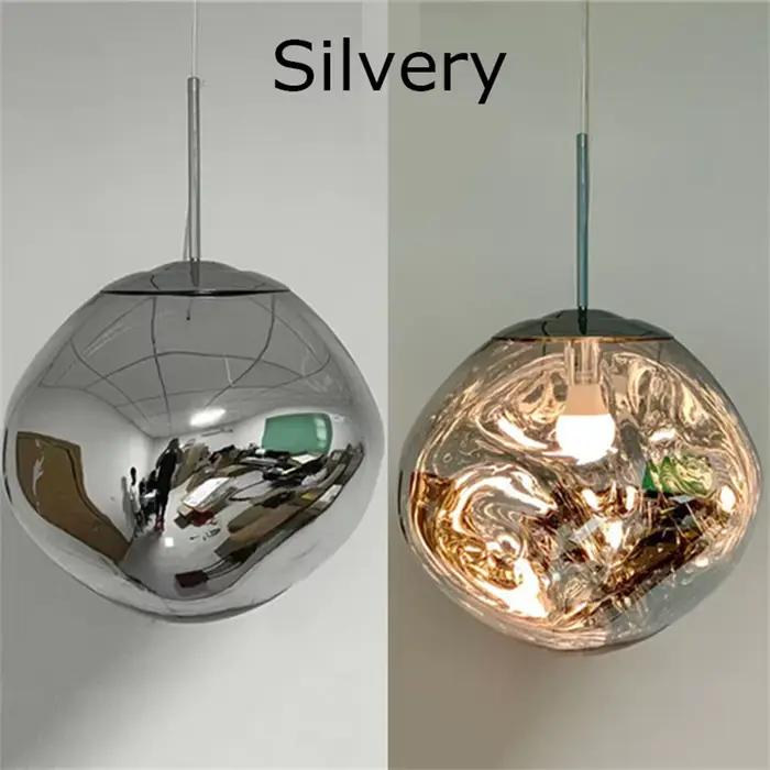 Nordique LED lave plafond suspension lampe verre pendentif lumières éclairage moderne salon intérieu