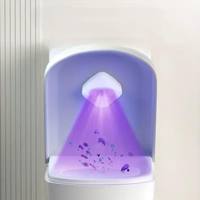 Dispositif d'élimination des odeurs de toilettes, lampe de détection intelligente, salle de bains, toilettes, Purification de l'air domestique