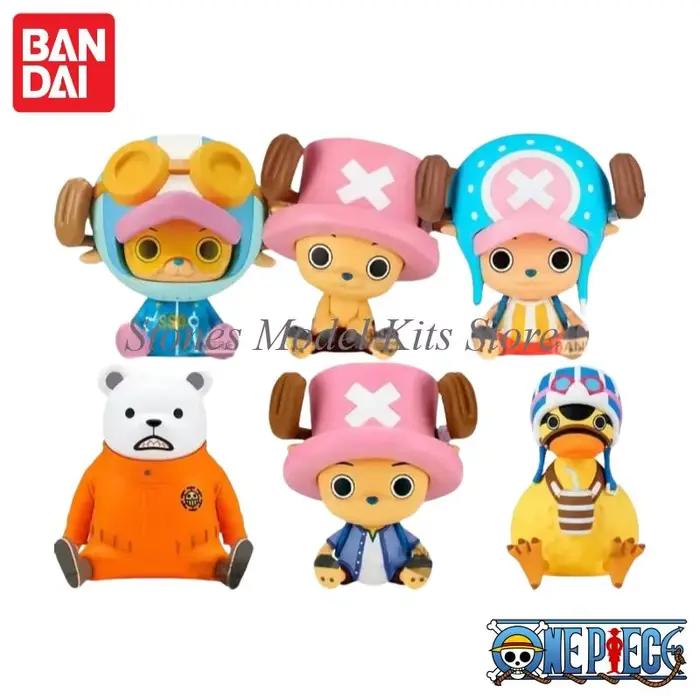En Stock 100% Original Bandai une pièce Sofvimates figurine d'anime Tony Tony Chopper Bepo Karoo Anime poupée modèle jouet cadeau