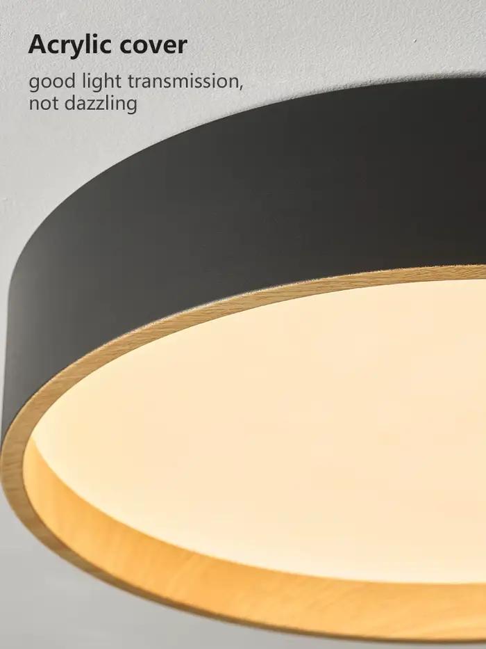 Plafonnier LED au Design Nordique Moderne et Simple