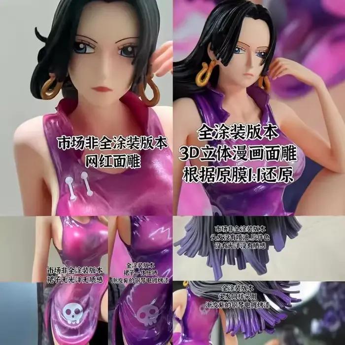Figurine d'anime One Piece Boa Hancock, pose assise, modèle en PVC, statue de collection, décoration de bureau pour les collectionneurs d'anime