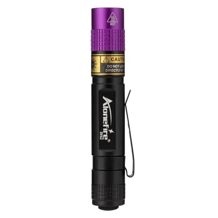 Mini lampe de poche UV Portable, torche à lumière ultraviolette pratique et Durable, en alliage d'aluminium, étanche, lampe d'inspection UV pour la maison