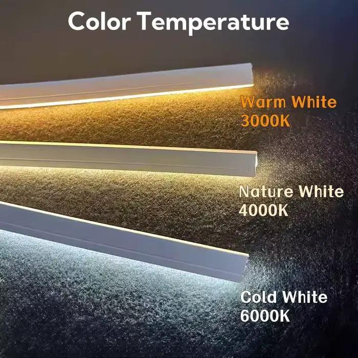 4/6/8/10mm LED étroite néon Silicone Tube corde lampe encastré DC12V Flexible étanche diffuseur armoire placard ruban bande lumineuse