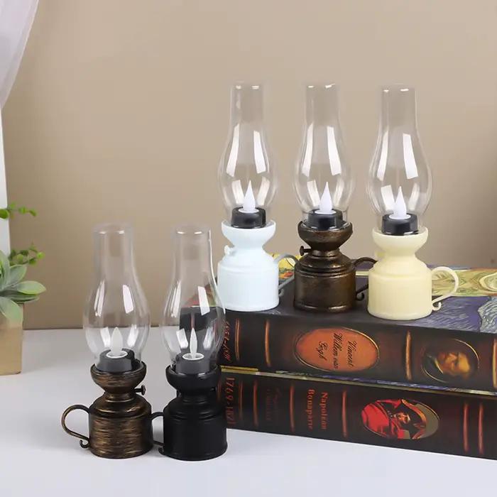 Lampe suspendue LED design rétro et vintage à piles pour décoration de maison cadeau Noël ambiance chaleureuse et sophistiquée