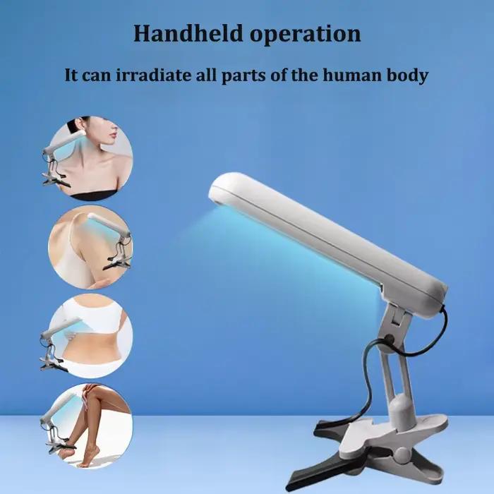 Lampe ultraviolette à bande étroite UVB 311NM, Instrument de photothérapie, traitement du Vitiligo, dispositif de thérapie du Psoriasis