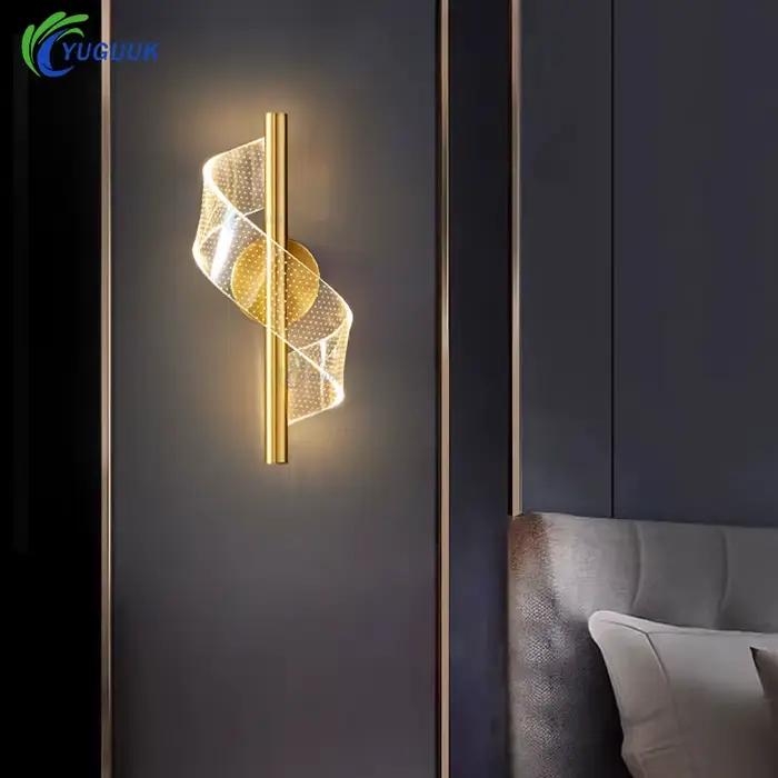 Applique murale LED au design nordique moderne