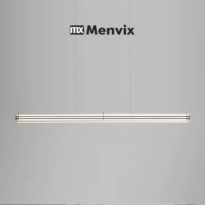 Lampes suspendues modernes simples salle à manger lumières pour cuisine Long lustre salon suspension lampe décoration de la maison éclairage
