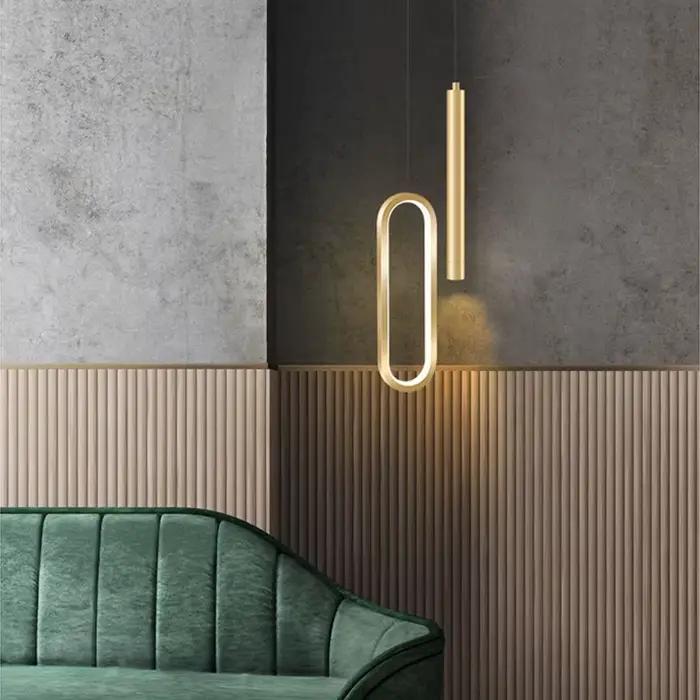 Lampe LED suspendue au design nordique moderne