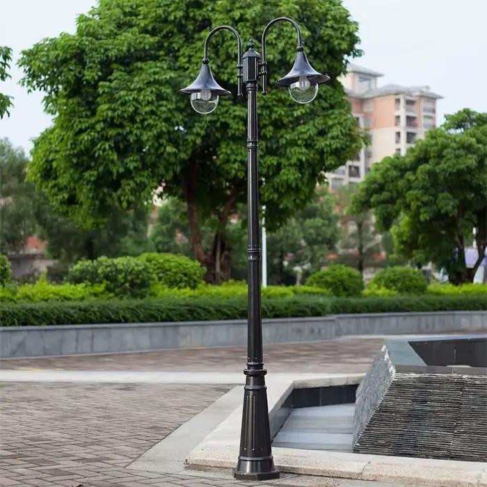 (H≈2.6M) lampe de jardin de Style européen lampadaire