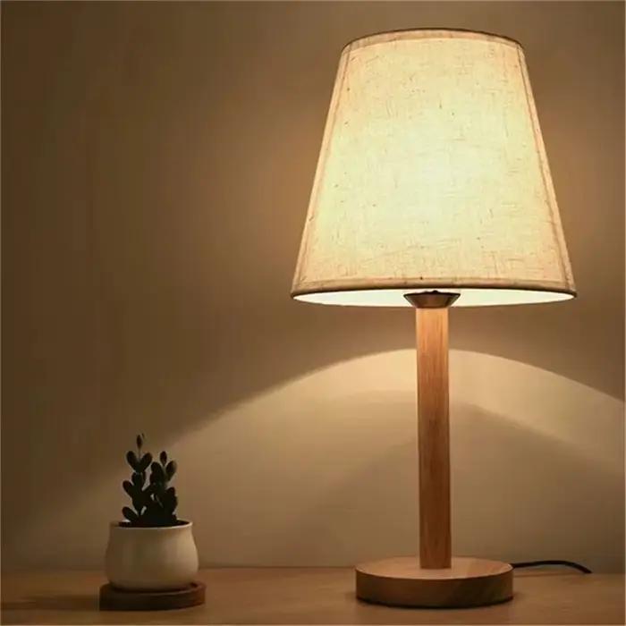 Base de lampe en bois ronde haute qualité pour lampe de table DIY adaptable à plusieurs tailles et couleurs pour intérieur élégant occasions spéciales