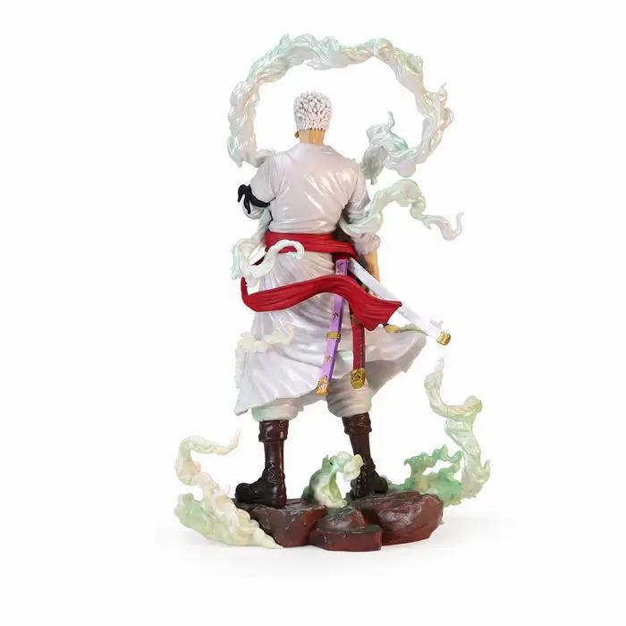 Figurine d'action Zoro de ONE PIECE, statue de collection, modèle à l'échelle, pose dynamique, pièce à exposer, cadeau de Noël