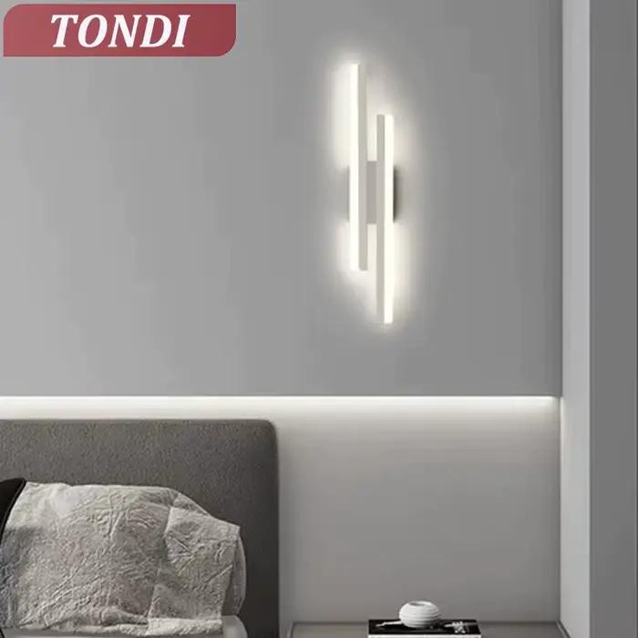 Mur LED lumière moderne décoration murale pour chambre salon couloir