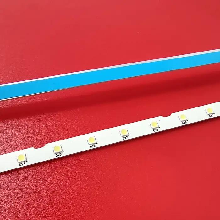 Bande de rétro-éclairage LED 38 lampes pour Samsung TV 49 pouces, UE49NU7140U UE49NU7100U UE49NU7100 UE49NU7170 UE49NU7300 AOT_49_NU7300_NU7100